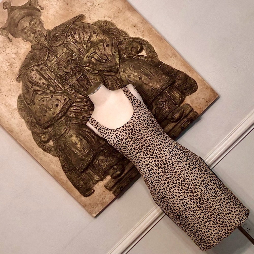 Diane von Furstenberg Dress “Arianna” Style Lined Unique Gorgeous Look Size 8